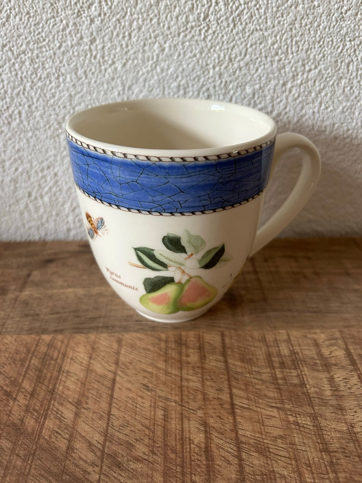 Wedgwood Sarah's Garden Mok - Pyrus Communis, Keramiek, Zo goed als nieuw, Wedgwood, Mok