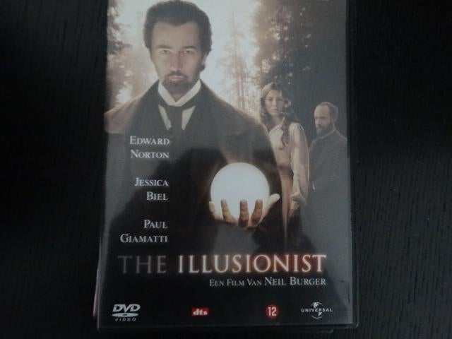 The Illusionist, Cd's en Dvd's, Vanaf 12 jaar, Ophalen of Verzenden, Zo goed als nieuw, Drama