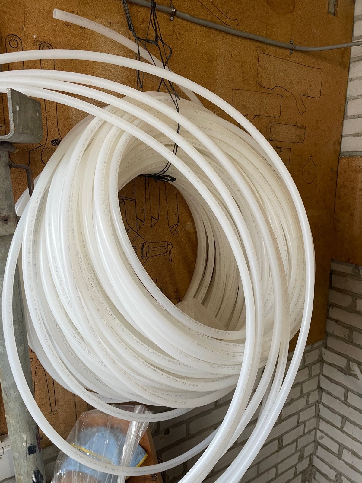 Vloerverwarmingsbuis 16mm op rol., Ophalen, Minder dan 30 cm, Hoog rendement (Hr), Overige typen