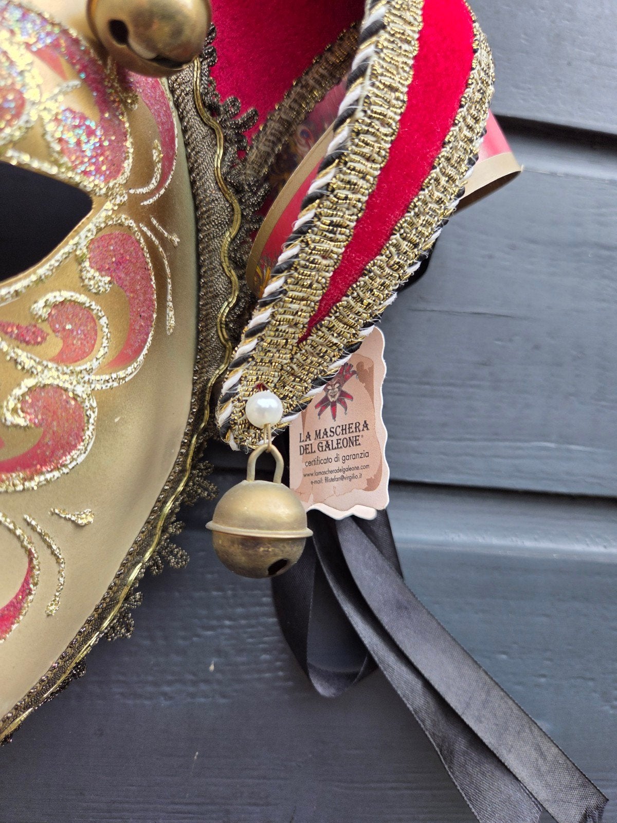 venezia masker original, Ophalen of Verzenden, Gebruikt, Overige typen