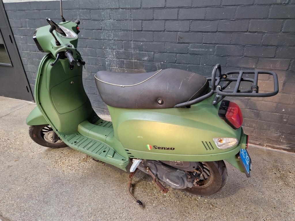 Senzo Scooter - Groen, Goed Onderhouden, Overige merken, Gebruikt, Ophalen of Verzenden, Benzine
