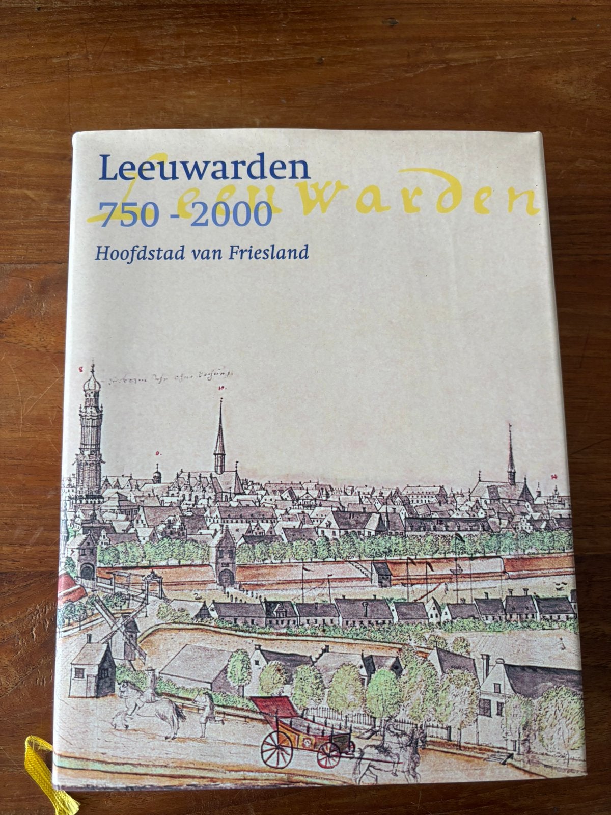 Leeuwarden 750-2000: Hoofdstad van Friesland, Ophalen of Verzenden, Zo goed als nieuw, Architectuur algemeen