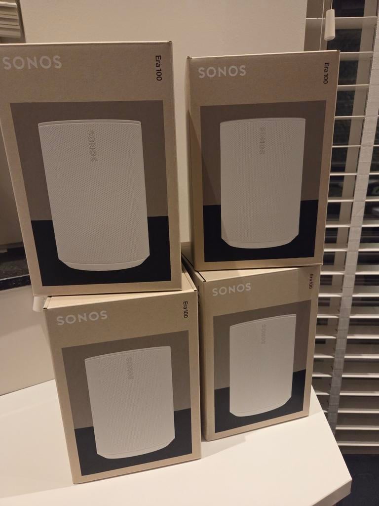 Sonos Era 100 lege dozen (4 stuks), Ophalen of Verzenden, Zo goed als nieuw, Overige typen, Sonos
