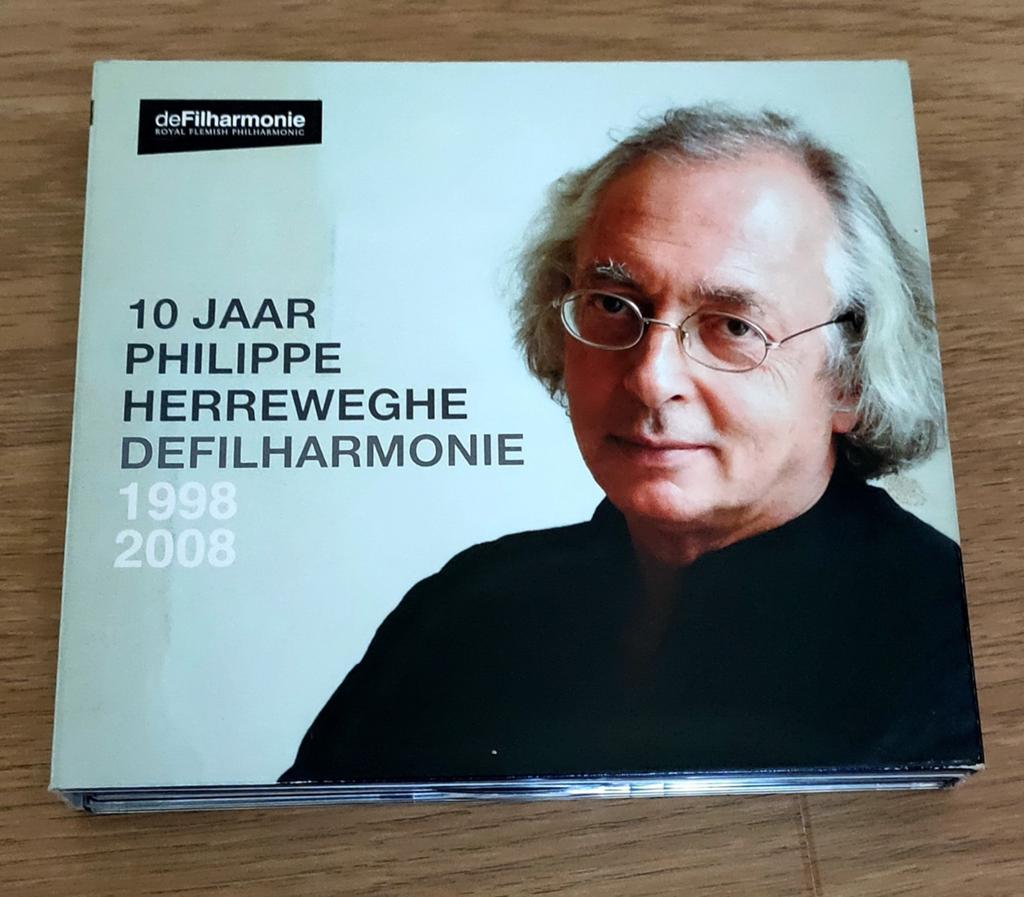 10 Jaar Philippe Herreweghe deFilharmonie Boxset CD/DVD, Cd's en Dvd's, Cd's | Klassiek, Ophalen of Verzenden, Romantiek, Zo goed als nieuw