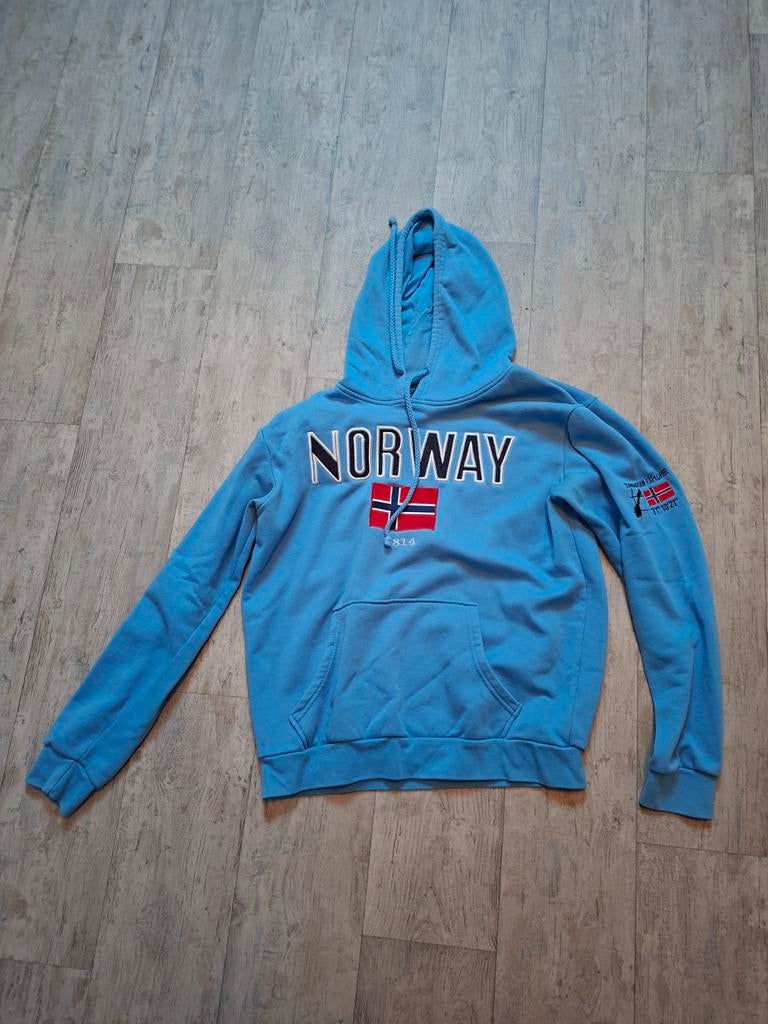 Trui maat s, Kleding | Heren, Ophalen, Zo goed als nieuw, Maat 46 (S) of kleiner, Blauw