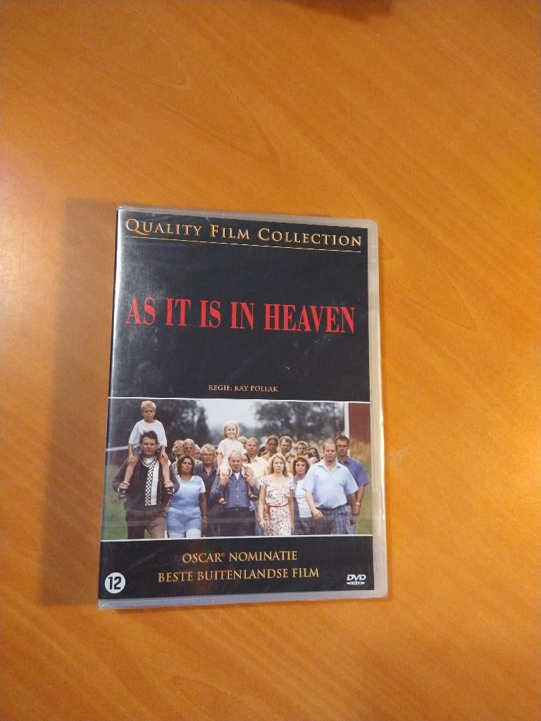 DVD As it is in Heaven, Vanaf 12 jaar, Ophalen of Verzenden, Nieuw in verpakking, Drama