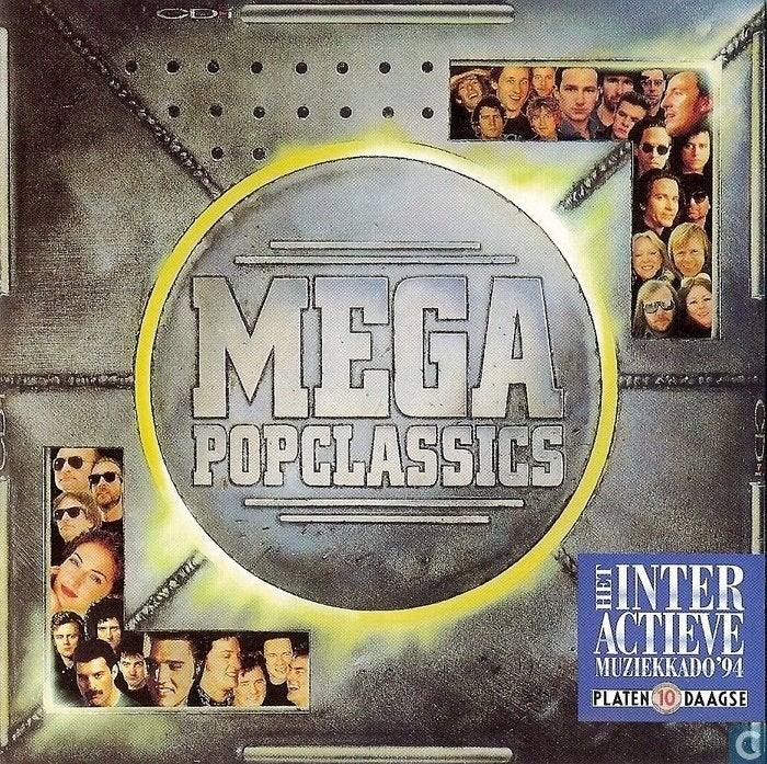 CD - Mega popclassics, Ophalen of Verzenden, Gebruikt, Pop