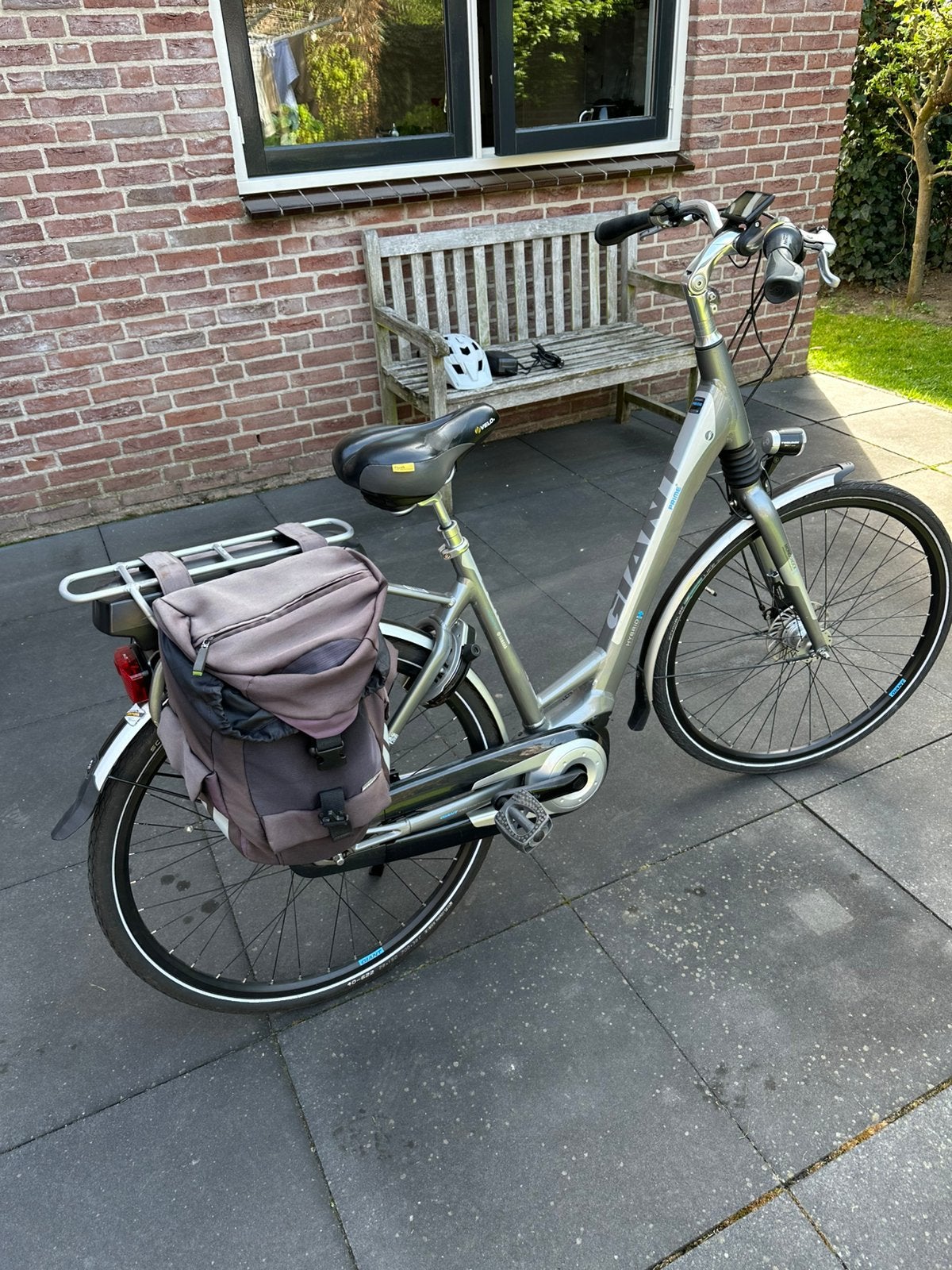 Giant elektrische fiets dames, Ophalen, Gebruikt, Versnellingen, Giant