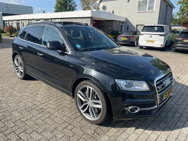 Audi SQ5 3.0 TDI Pano B&O Camera Lane Assist ACC Dodehoek, Auto's, Automaat, Bi-Xenon koplampen, 15 km/l, Zwart