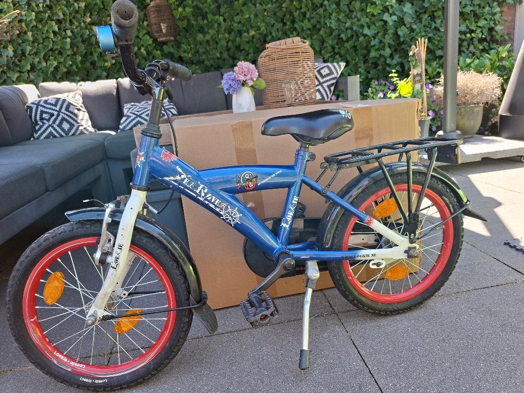 Kinderfiets, Fietsen en Brommers, Ophalen, Gebruikt, Terugtraprem, 16 tot 20 inch