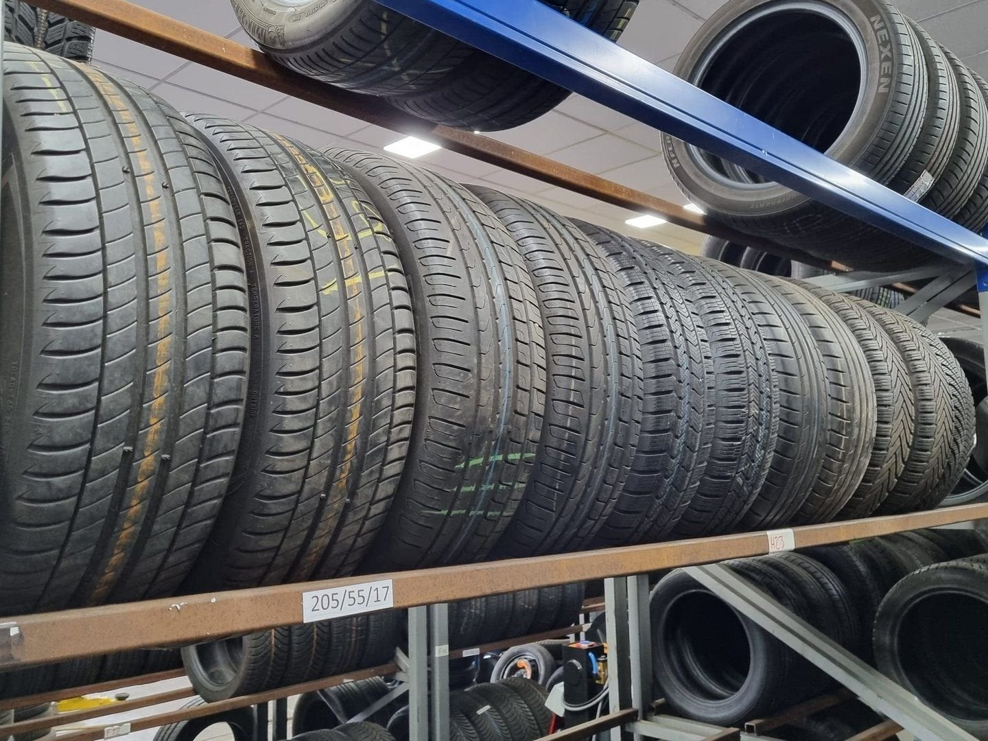 205/55/17 zomerbanden diverse A-merken 6+mm vanaf €50 p st., Gebruikt, -, -, 17 inch