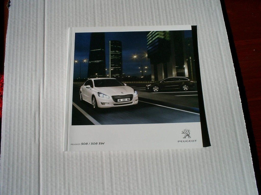 Peugeot 508 / 508 SW 2 / 2011 40 pag. Duits, Boeken, Verzenden, Zo goed als nieuw, Peugeot