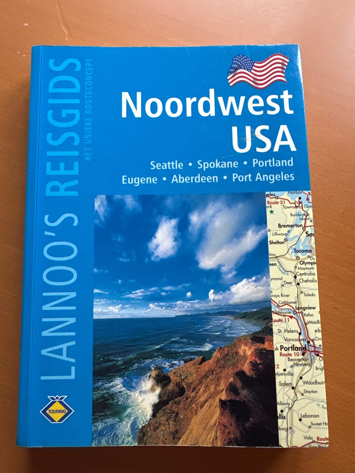 USA Lannoo's Reisgids Noordwest, Overige merken, Ophalen of Verzenden, Zo goed als nieuw, Reisgids of -boek