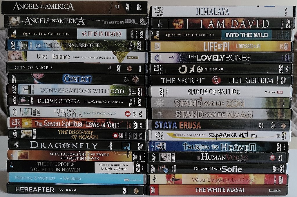 Dvd *** SPIRITUALTEIT & ESOTERIE *** 34 stuks, Alle leeftijden, Ophalen of Verzenden, Zo goed als nieuw, Fantasy