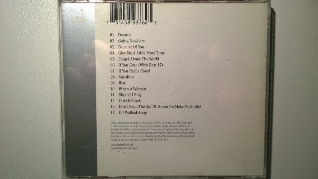 Gabrielle - Dreams Can Come True Greatest Hits Vol 1, Ophalen of Verzenden, Zo goed als nieuw, Pop, Album