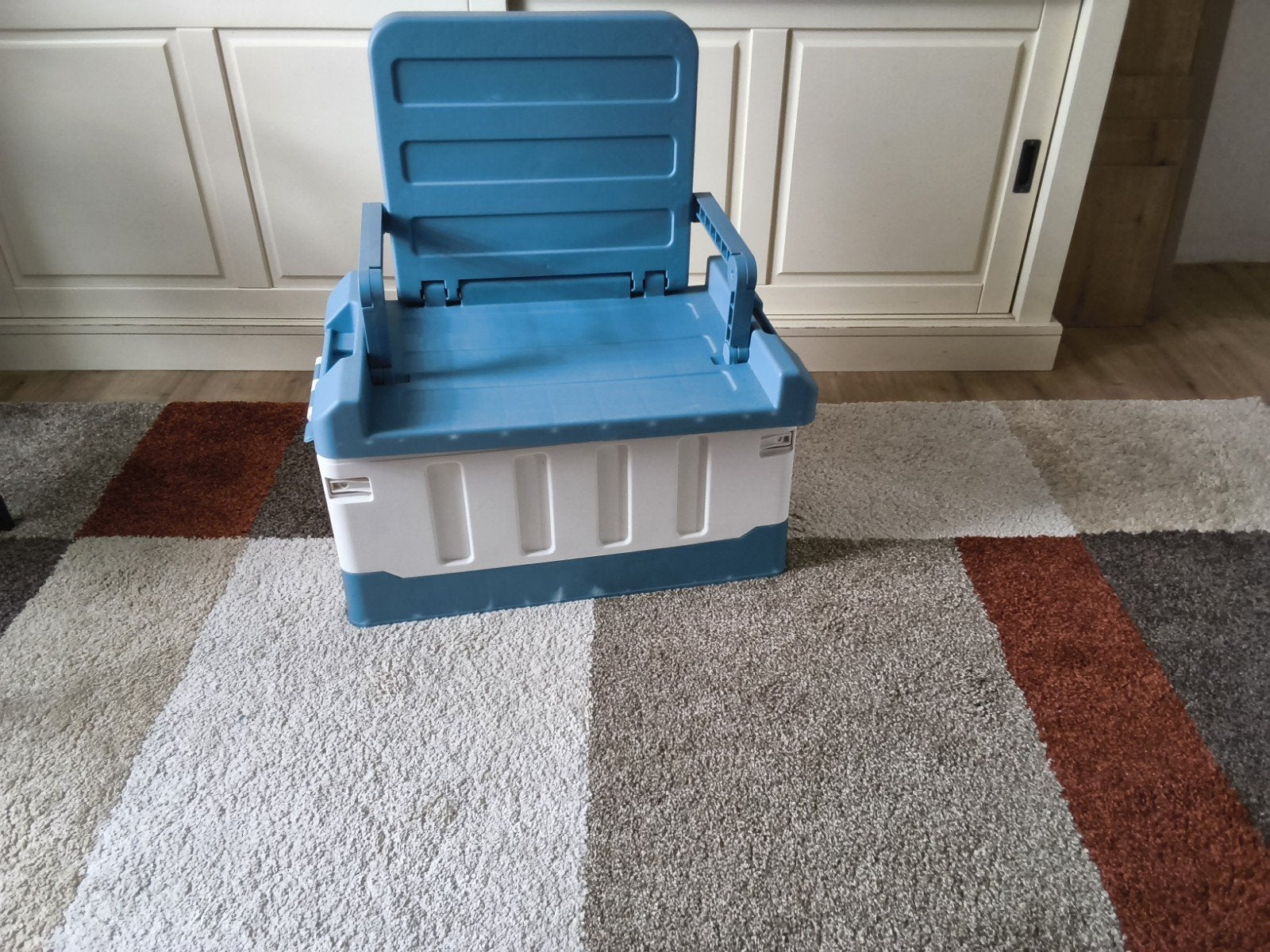 nieuwe camping kist of speelgoed kist tevens bankje, Ophalen of Verzenden, Nieuw, 50 tot 100 cm, Minder dan 50 cm