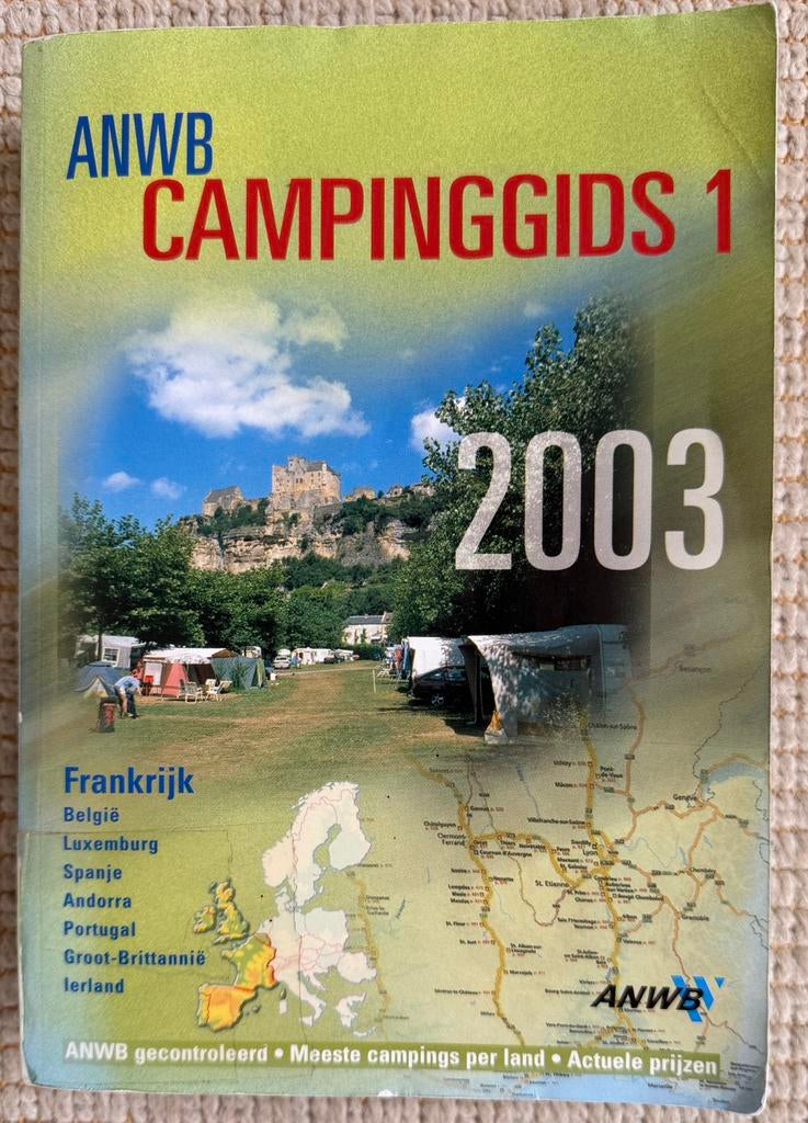 ANWB Campinggids 2003, Europa, Campinggids, ANWB, Ophalen