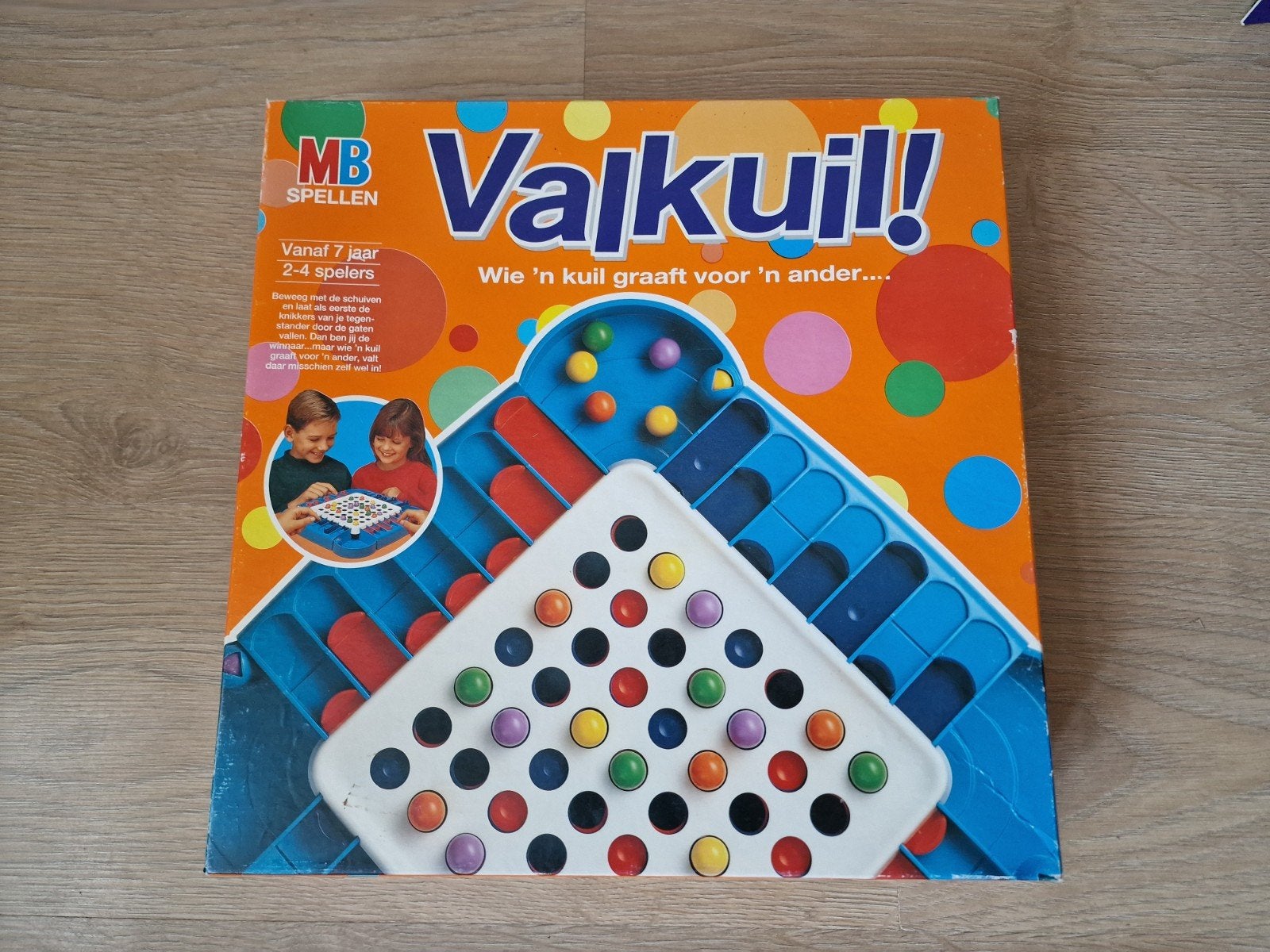 Valkuil! Bordspel van MB Spellen - Klassiek Gezinsspel, Drie of vier spelers, Ophalen of Verzenden, Gebruikt, MB Spellen