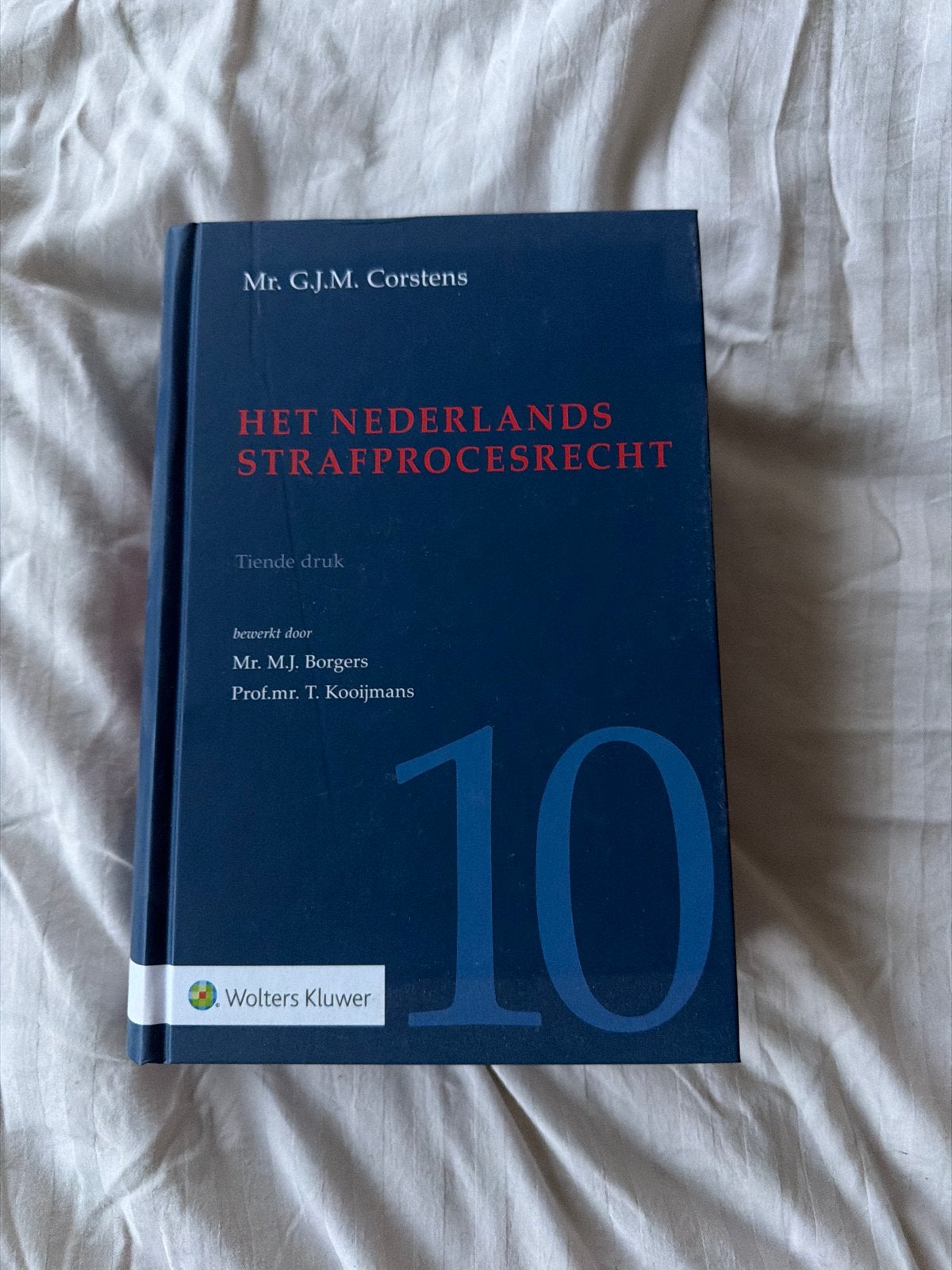 Het Nederlands Strafprocesrecht - 10e druk, Ophalen of Verzenden, Gamma, Zo goed als nieuw, WO
