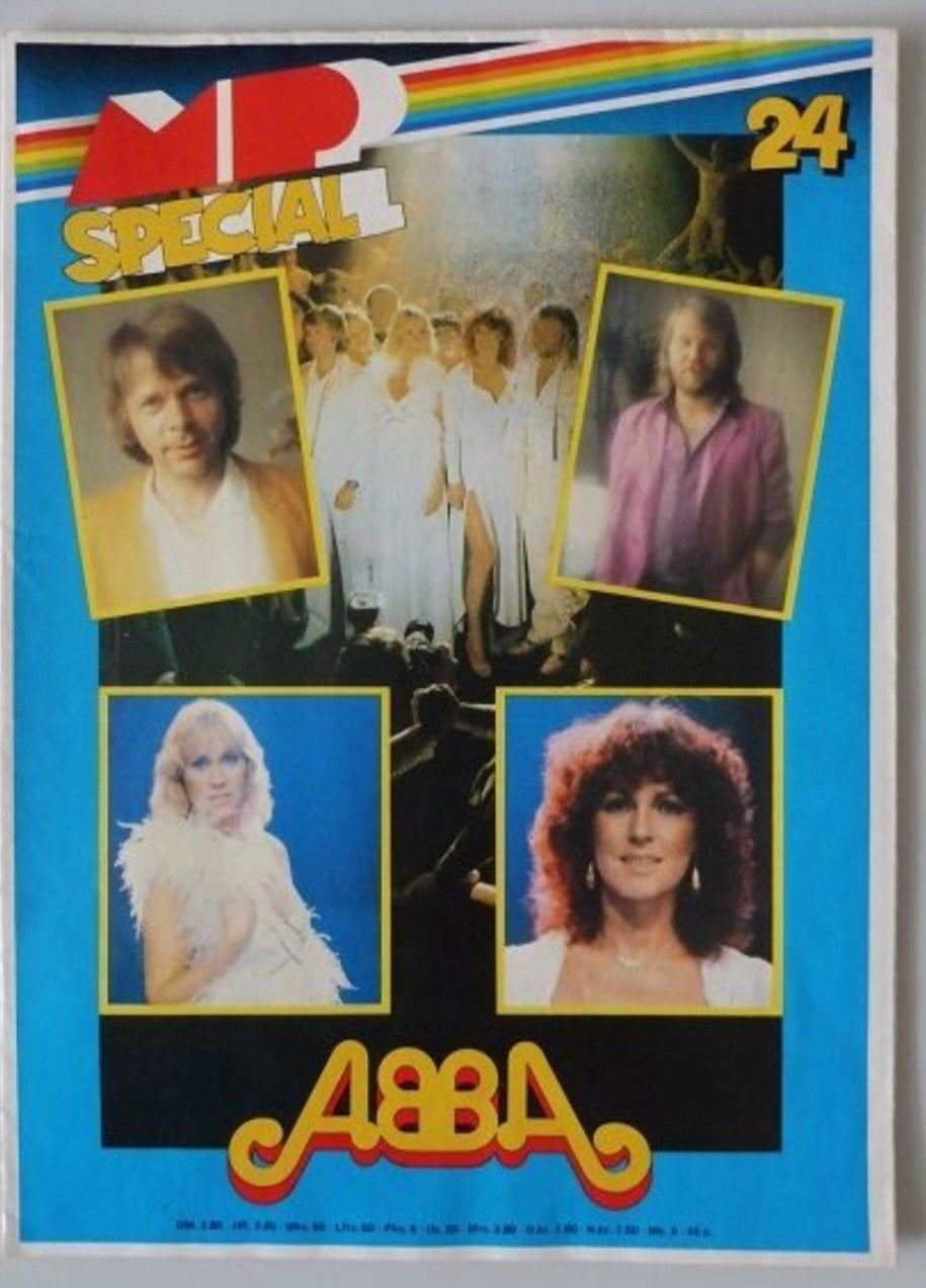 ABBA MP Special 24 - Vintage Muziek Magazine, Ophalen of Verzenden, Gebruikt