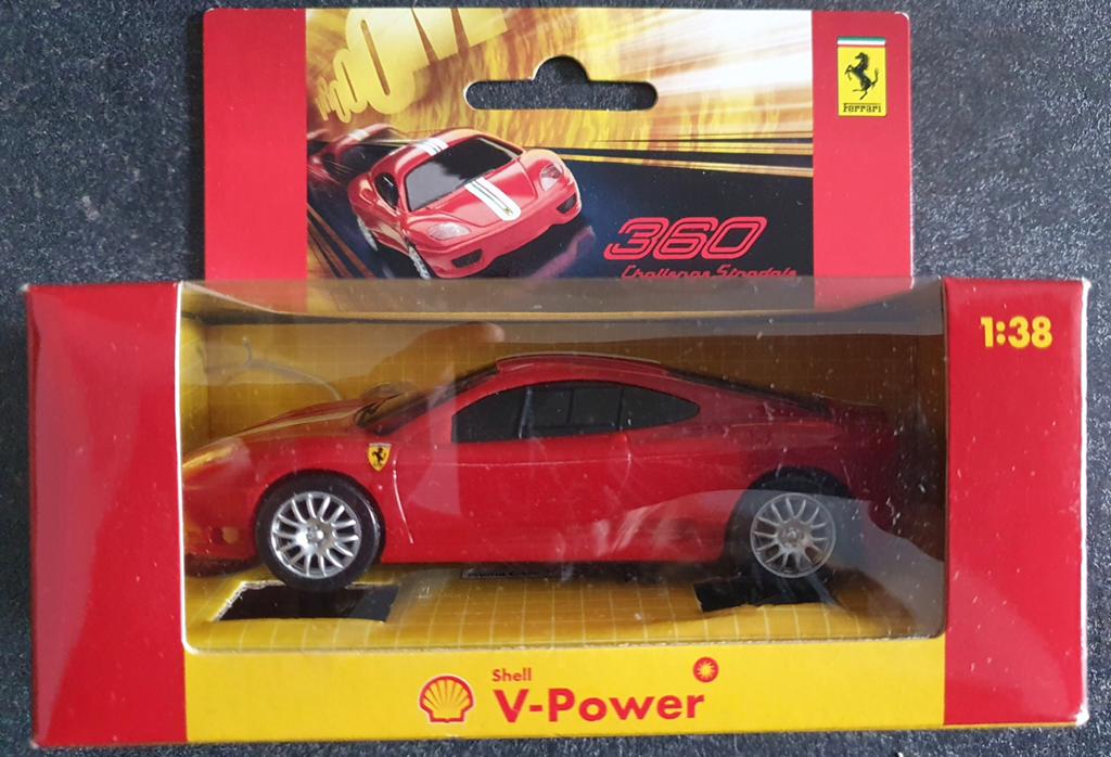 Modelbouw Ferrari Shell 360 Challenge Stradale 1:38, Ophalen of Verzenden, Zo goed als nieuw, DDR4