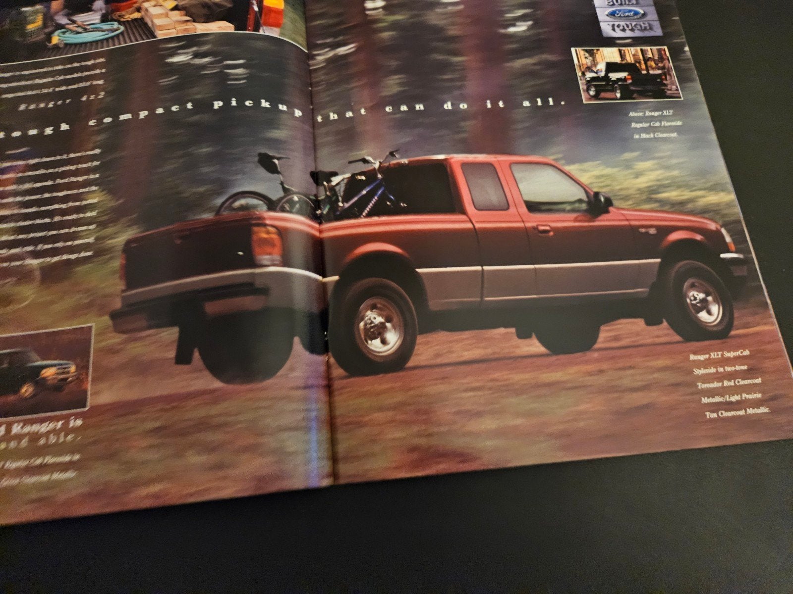 Brochure Ford Ranger 1998 USA, Ophalen of Verzenden, Zo goed als nieuw, Ford