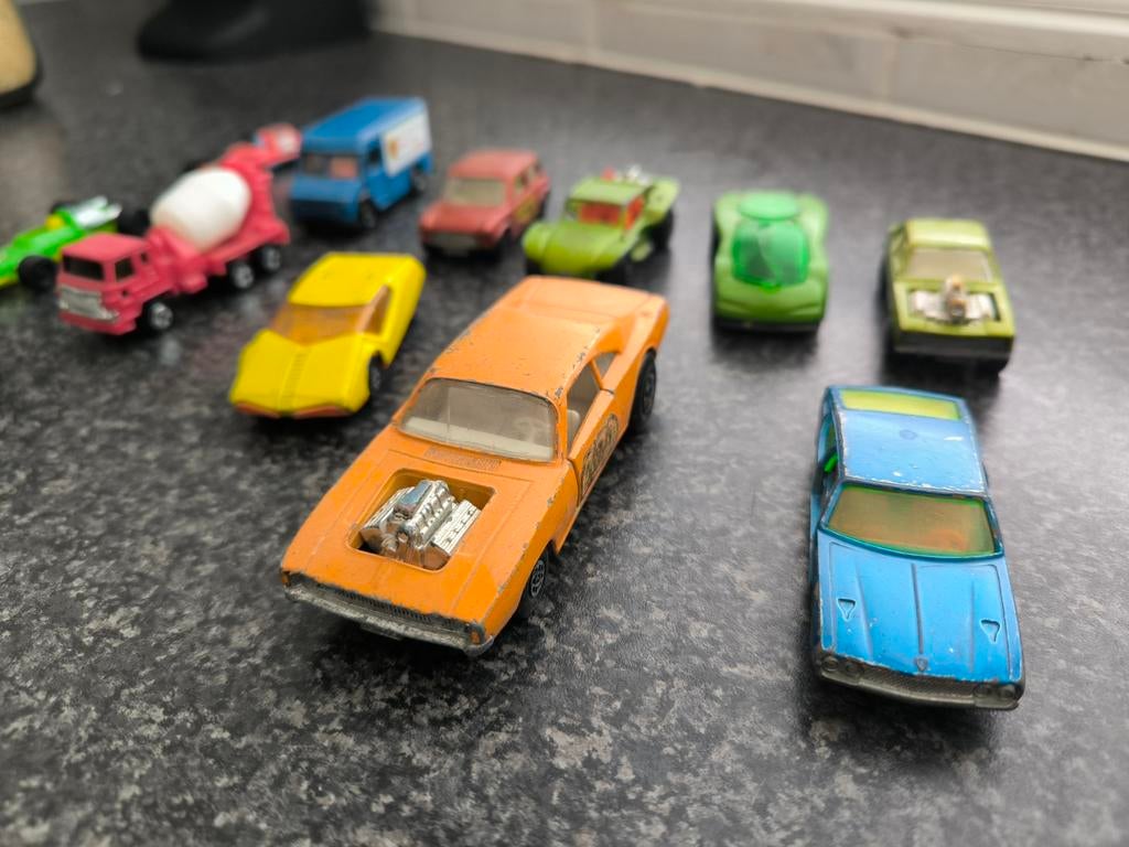 Matchbox en Siku autootjes uit de jaren '70, Gebruikt, Auto, Groter dan 1:32, Ophalen