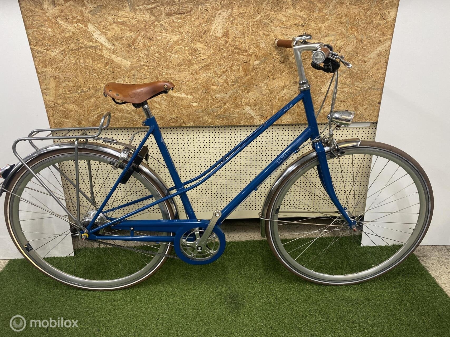GAZELLE VAN STAEL 2025 RETRO DAMES TOERFIETS 54 CM 7V, 53 tot 56 cm, GAZELLE, Zo goed als nieuw, Gazelle