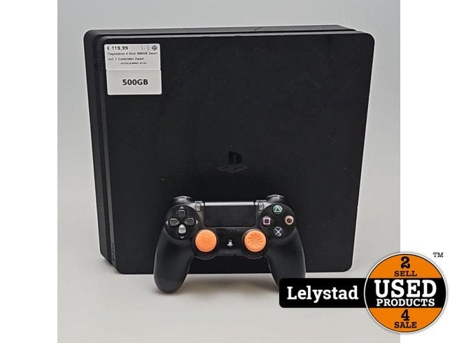 Playstation 4 Slim 500GB Zwart Incl: 1 Controller Zwart, Sony, Gebruikt, Support@sony.com, 1-7-1 Konan, Minato-ku
Tokyo 108-0075
Japan