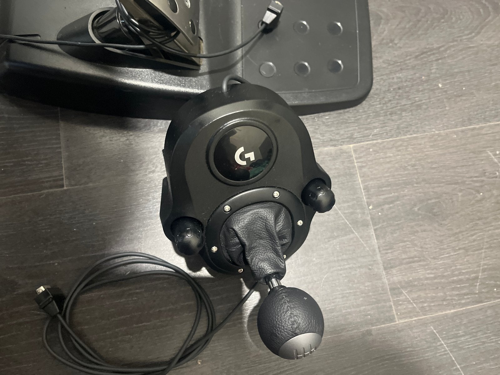 Logitech G920 Driving Force racestuur met pedalen en shifter, Racestuur, Gebruikt, Xbox, Force feedback