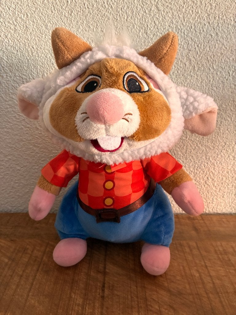 AH Efteling hamster knuffel geitje. ZGAN. (meer op FOTO's), Albert Heijn, Hamster, Ophalen of Verzenden, Zo goed als nieuw