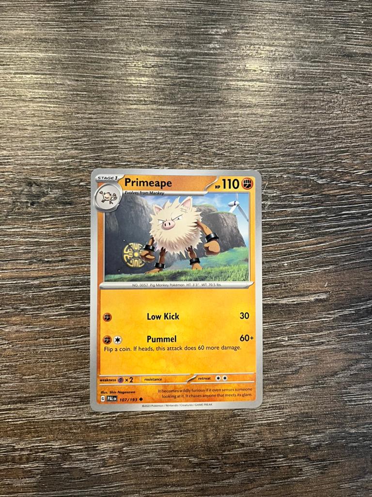 Primeape PAL 107/193, Ophalen of Verzenden, Zo goed als nieuw