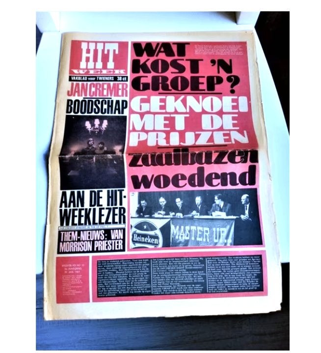 hitweek nr.19 uit 1967, Boeken, Ophalen of Verzenden, Gelezen, Muziek, Film of Tv