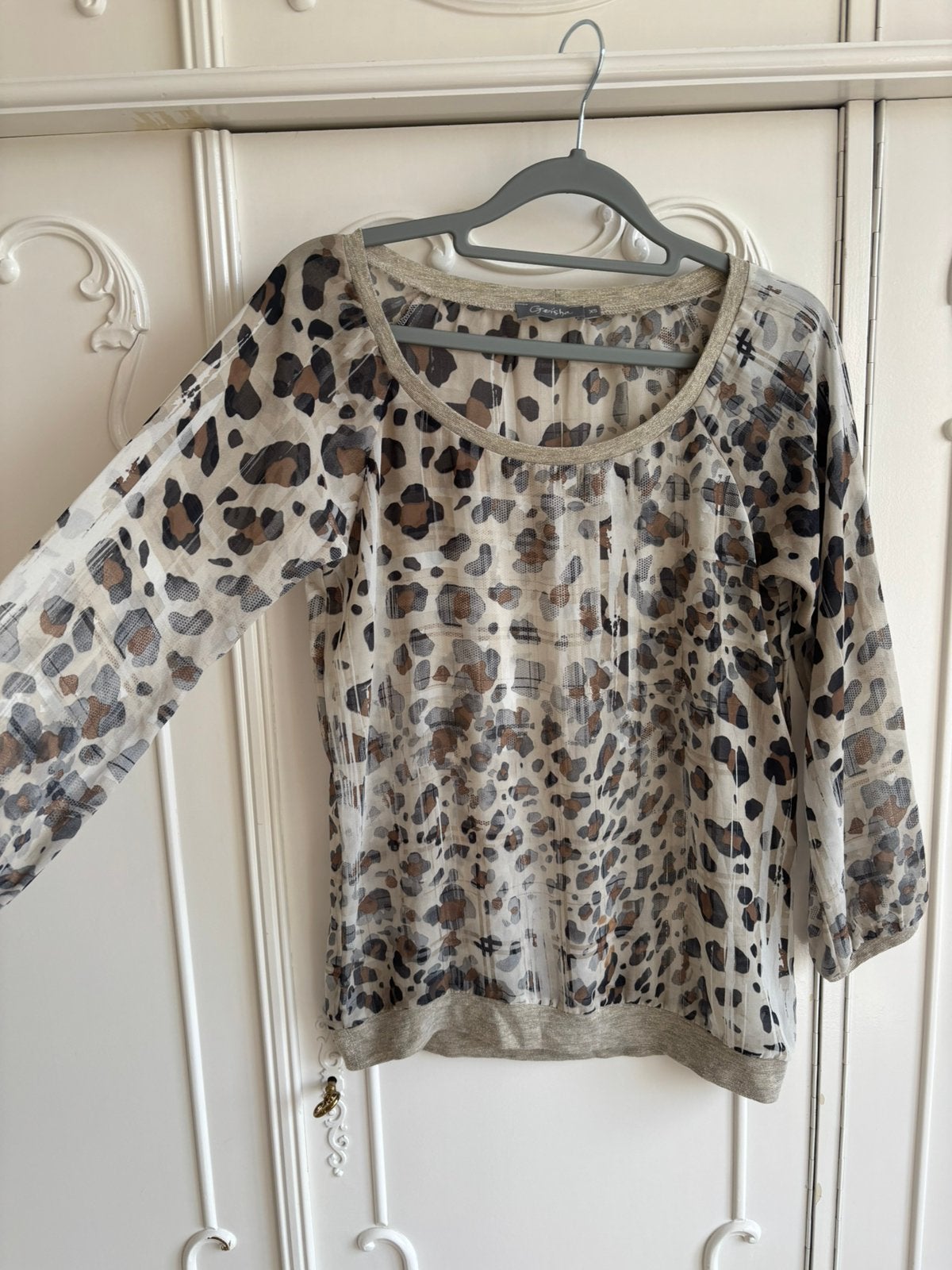Nieuwstaat voile blouse Geisha maat XS, Ophalen of Verzenden, Zo goed als nieuw, Maat 34 (XS) of kleiner, Overige kleuren