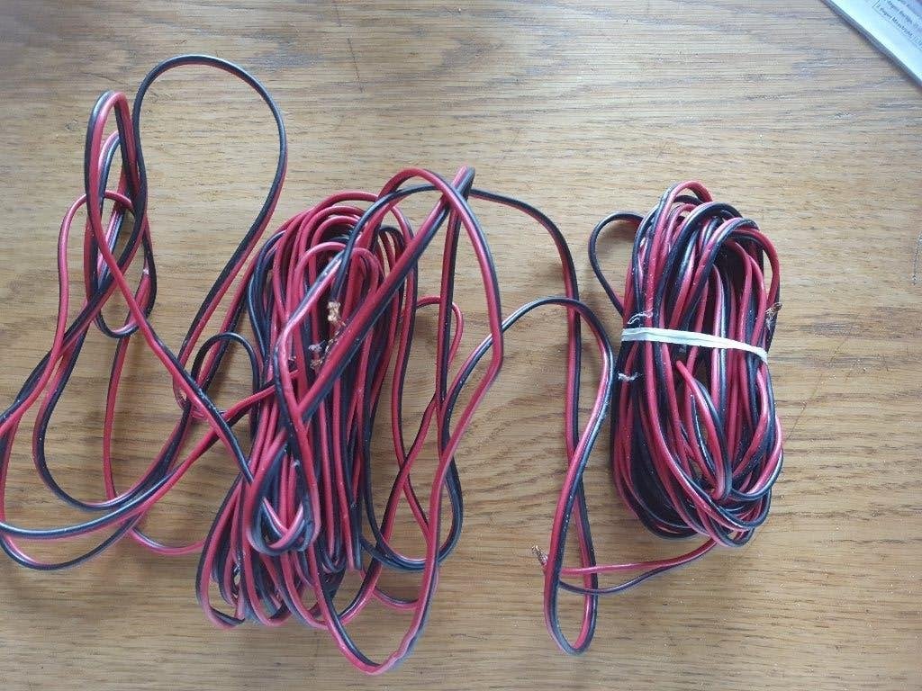 Speakerkabel luidsprekerkabel 5m en 8m, Ophalen of Verzenden, Gebruikt, 10 meter of meer, Luidsprekerkabel