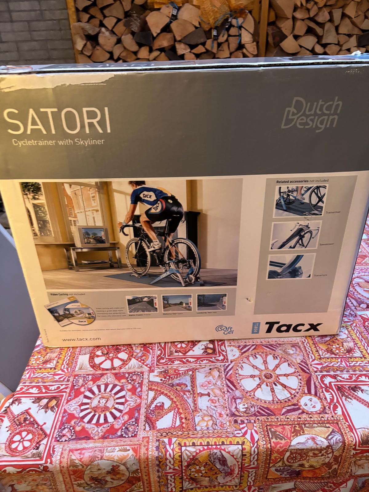 Tacx cycletrainer, Ophalen, Zo goed als nieuw