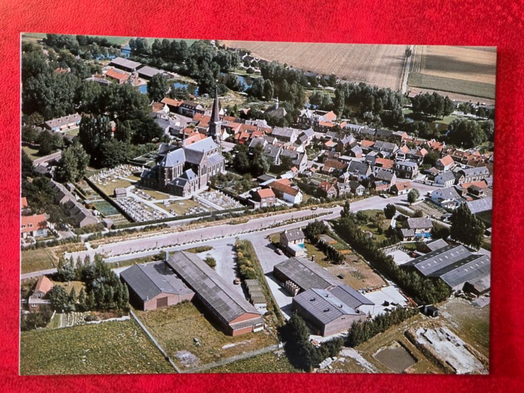 Nieuw-Vossemeer bij Steenbergen Halsteren Panorama, Ophalen of Verzenden, 1980 tot heden