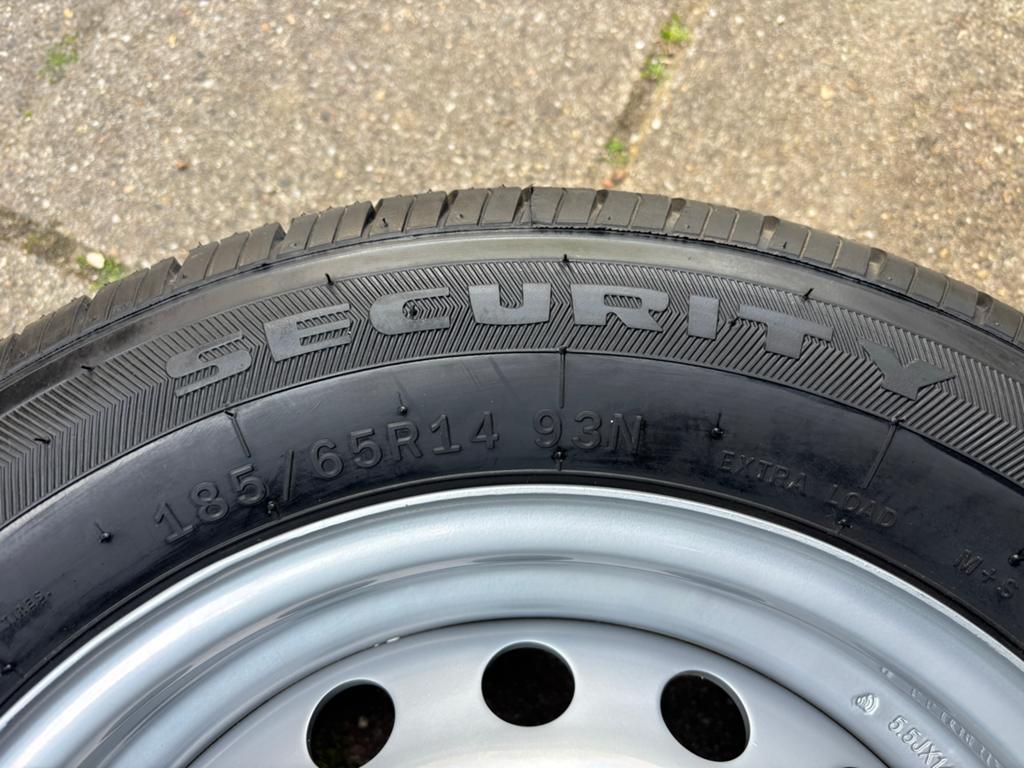 Nieuw reservewiel / aanhangerwiel 185/65R14 93N XL – 5x114.3, Ophalen, Nieuw