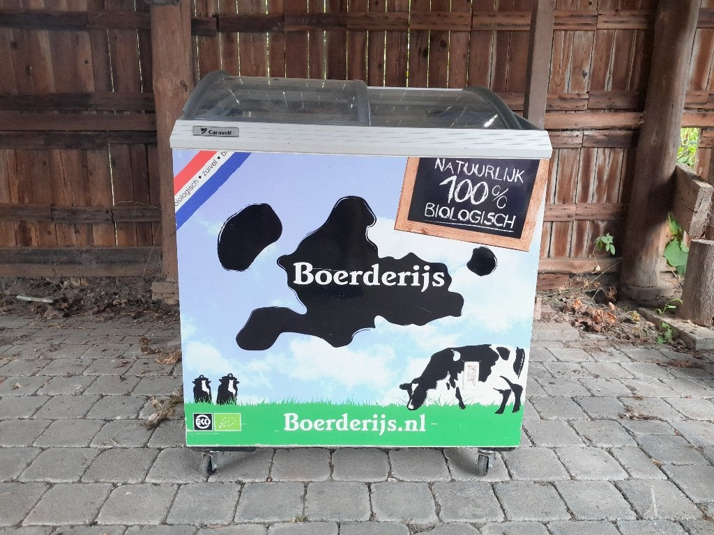IJs vriezer, Witgoed en Apparatuur, Vriezers en Diepvrieskisten, Vrieskist, Gebruikt, Ophalen, 85 tot 120 cm
