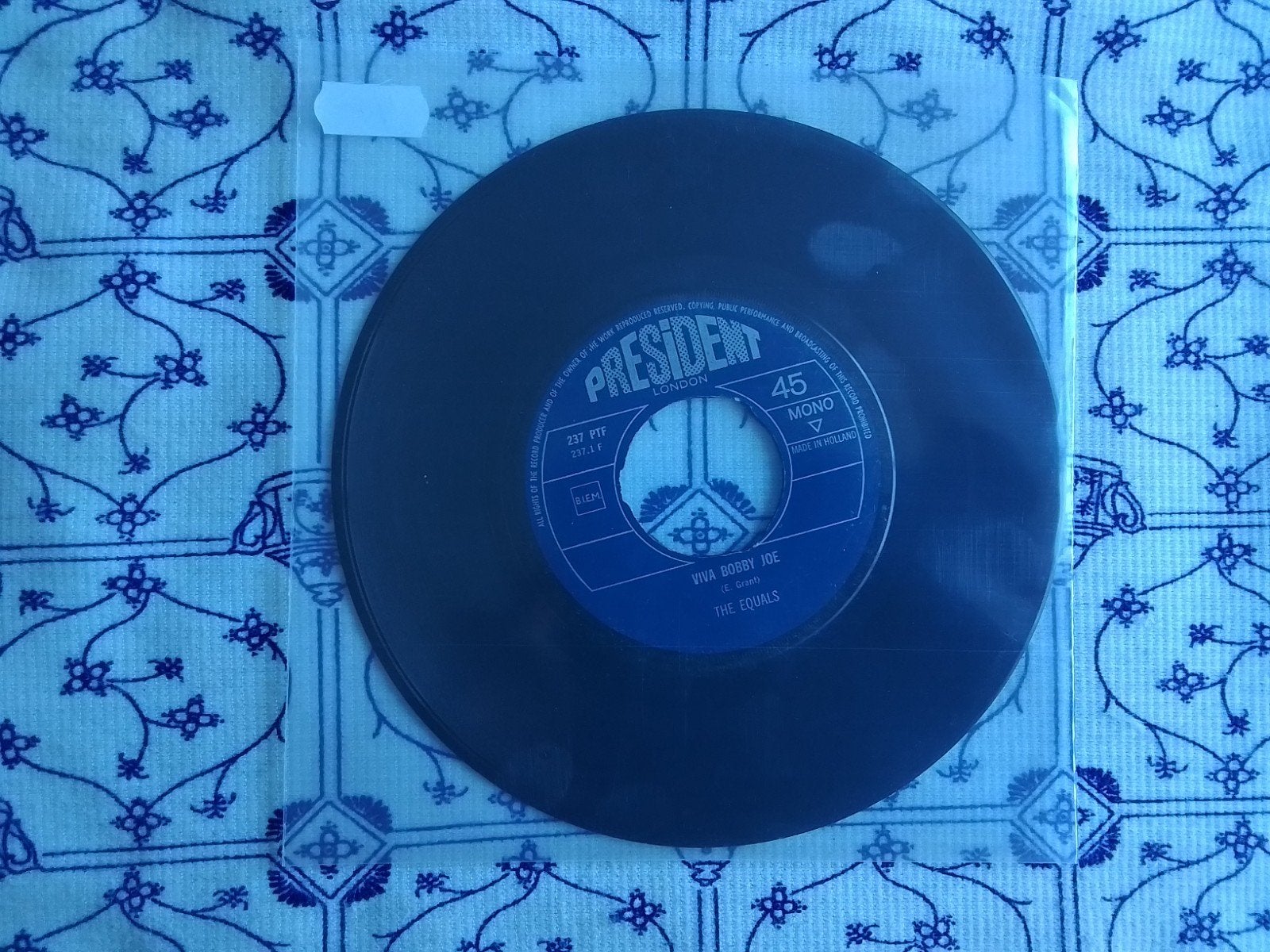 The equals        Viva Bobby joe, Ophalen of Verzenden, Zo goed als nieuw, 7 inch, Pop