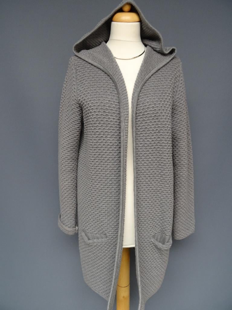 CECIL maat L, lang hoodie vest., Maat 42/44 (L), Ophalen of Verzenden, Zo goed als nieuw, Grijs
