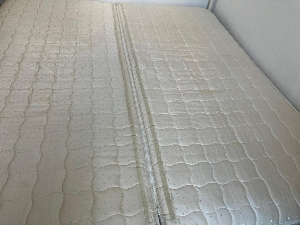 2 Pullman matrassen met koppelrits, Ophalen, Gebruikt, 90 cm, Eenpersoons