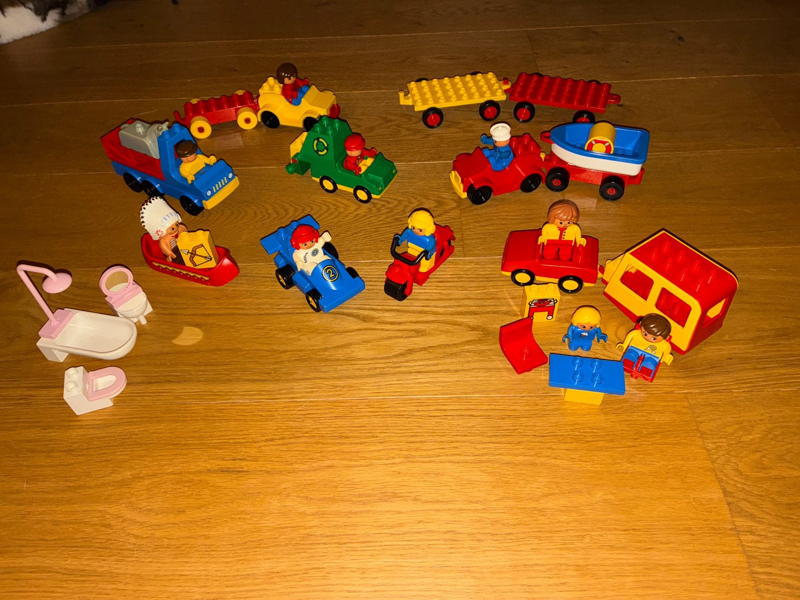 Verschillende vintage Duplo sets, allemaal compleet, Ophalen of Verzenden, Zo goed als nieuw, Complete set, Duplo