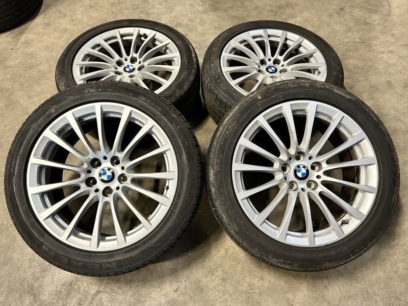18 inch originele velgen + zomerbanden BMW 5 serie 619