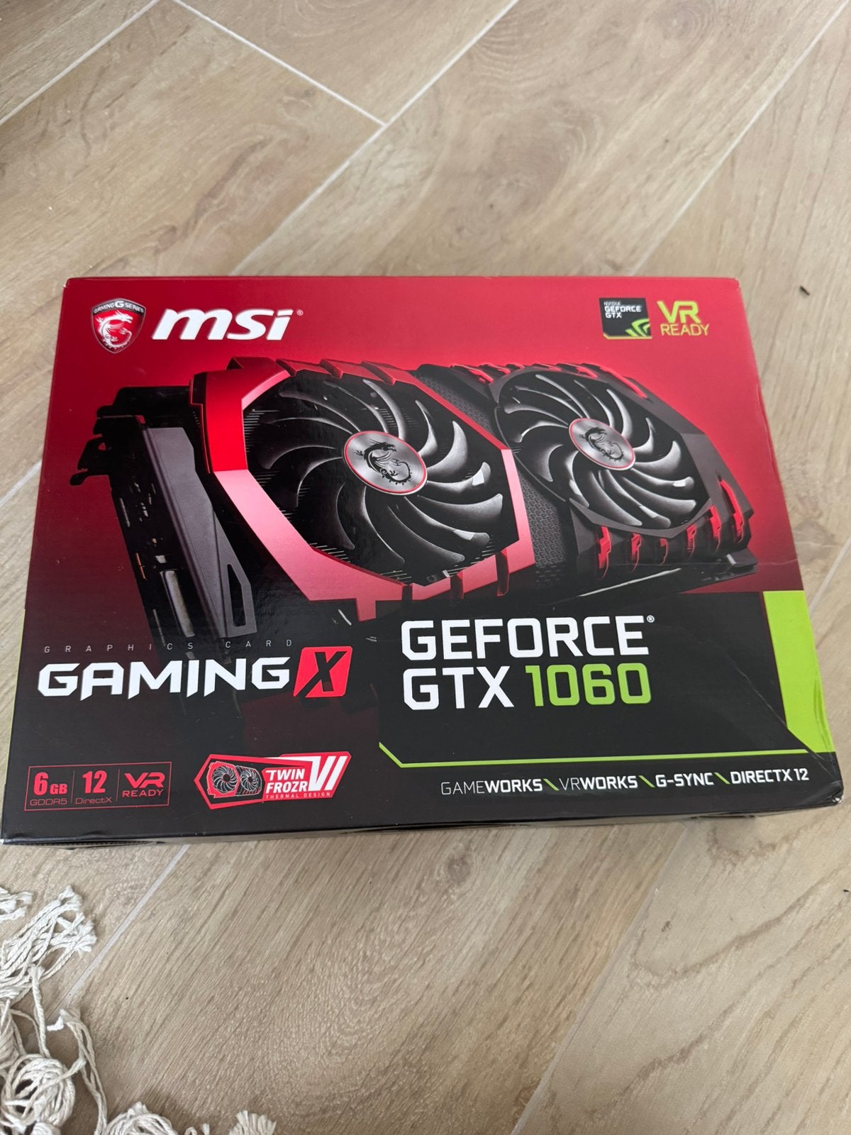Geforce gtx 1060 6 gb werkt perfect!, Computers en Software, Videokaarten, Ophalen of Verzenden, Zo goed als nieuw, GDDR5, PCI-Express 3