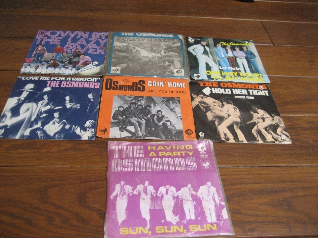 70s the osmonds, Cd's en Dvd's, Ophalen of Verzenden, Gebruikt, 7 inch