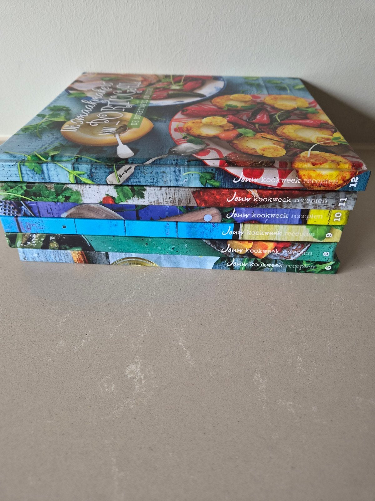 Kookboeken set: Jouw Kookweek Recepten & De Smaakmakers, Hoofdgerechten, Diverse auteurs, Ophalen of Verzenden, Zo goed als nieuw