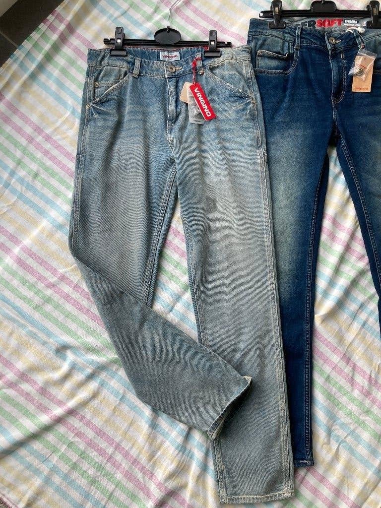 VINGINO jeans Peppe nieuw mt 170, Broek, Nieuw, Ophalen of Verzenden, Vingino