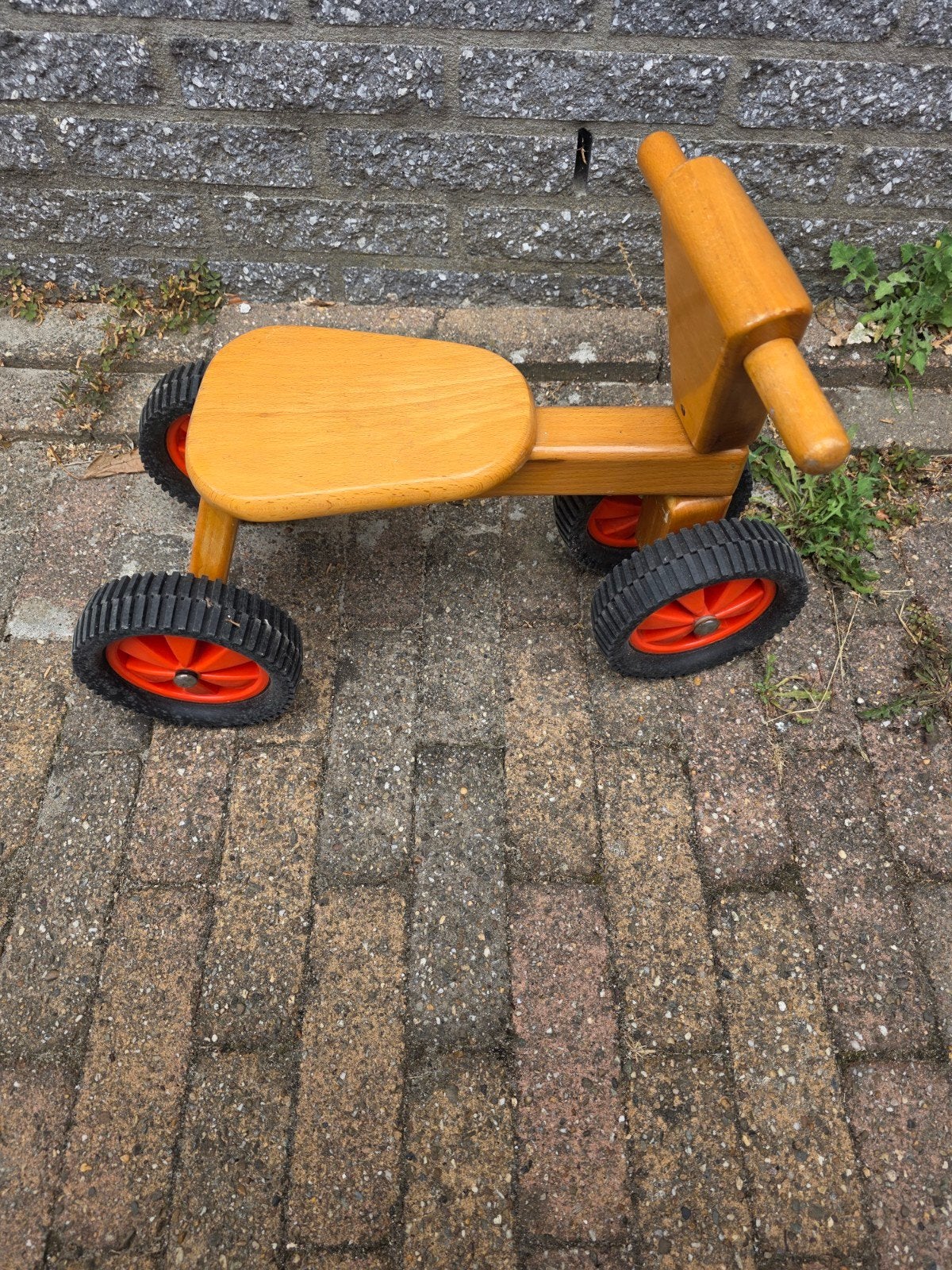 Houten loopfietsje voor kinderen, Kinderen en Baby's, Ophalen of Verzenden, Gebruikt, Loopfiets