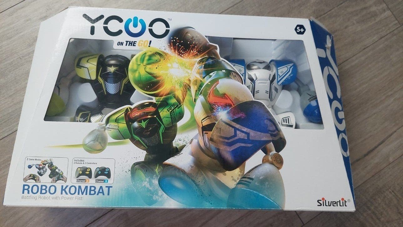 YCOO Robo Kombat - Robot Boksers met Afstandsbediening, Ophalen of Verzenden, Zo goed als nieuw